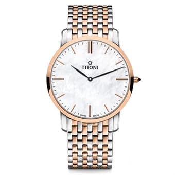 Titoni Slenderline Watch - TQ-52918 SRG-587