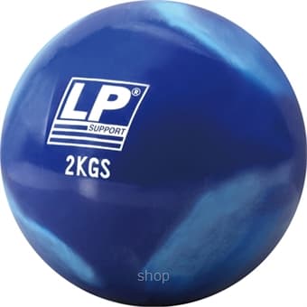 LP Support Pilates Toning Ball 2kg Dark Blue & White - FT3502