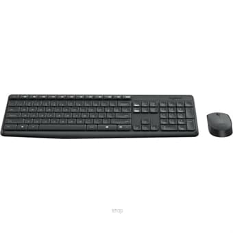 Logitech MK235 Wireless Keyboard and Mouse Combo Dekstop - 920-007937