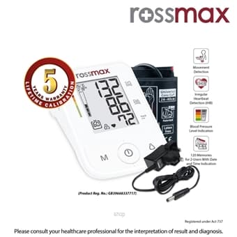 Rossmax Automatic Blood Pressure Monitor - X3