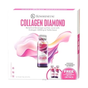 Kinohimitsu Collagen Diamond 5300mg 50ml x 32's FOC 2'S