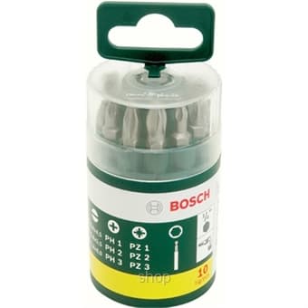Bosch 10pcs Screw Driver Tool Bit Set - 2607019454