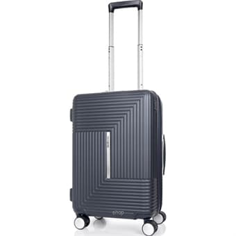 Samsonite APINEX Spinner 55cm/20Inch Expandable Matte Navy PC Hard Luggage - HK6*51001
