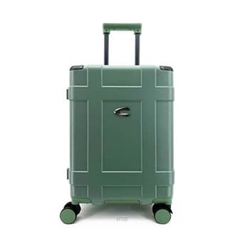Camel Active 20 Inch Cabin Makrolon PC 8 Wheels TSA Lock Secure Zip Expandable Luggage - 51301120