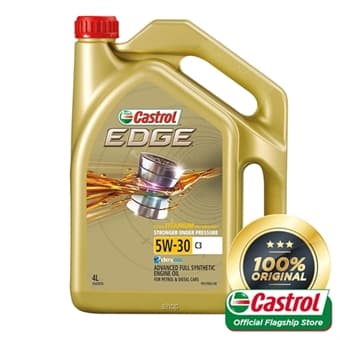 Castrol EDGE 5W-30 C3 Engine Oil for Petrol and Diesel Cars (4L) - 3431175