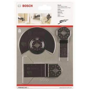 Bosch 3 in 1 Basic Wood Set OIS Multi-Cutter Saw Blade - 2608662343