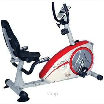 GINTELL Recumbent Bike Chilli Red - FT8601R