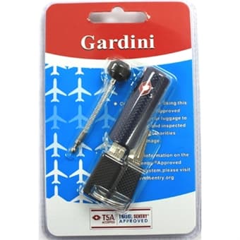 Gardini Travel Sentry Luggage Key Lock - TSA13226