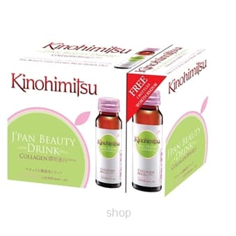 Kinohimitsu Beauty Drink Collagen 50ml x 6's Free 2's