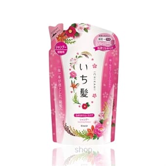 Kracie Ichikami Refill Pack Smooth Shampoo 330g