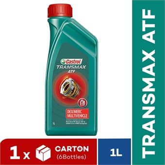 [Carton Packaging] Castrol Transmax ATF Dex/Merc Multivehicle Fluids (6X1L)