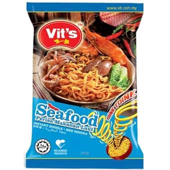 Vits Seafood Instant Noodles 5 Packets 78gm