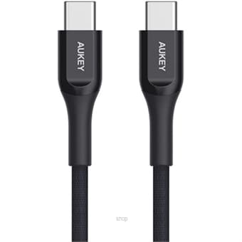 Aukey CB-AKC4 USB C To USB C 60W PD Quick Charge Kevlar Cable - 2M
