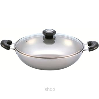 La Gourmet 32cm 5Ply Elite Wok - LGMWKEL090003