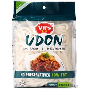 Vits Fresh Udon 3 Packets 150gm