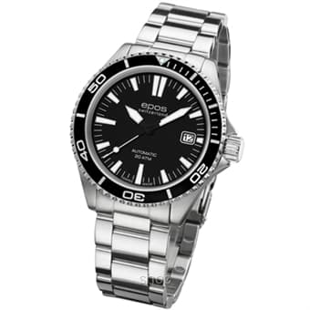 Epos Sportive Black Bracelet Watch - 3413