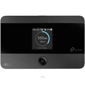 TP-Link 4G LTE Advanced Mobile Wi-Fi with OLED Screen with Sim Insertion - M7350