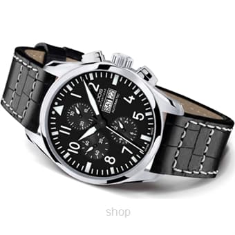 Epos Sportive Pilot Chronograph Watch - 3406