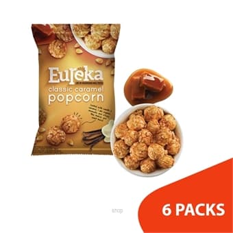 [Set of 6] Eureka Popcorn Classic Caramel 80g - A45.0010.001