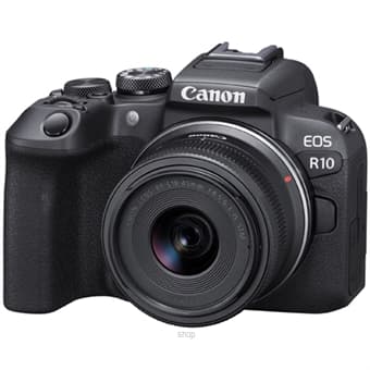 Canon EOS R10 RF-S18-45 IS STM 24.2MP Digital Camera