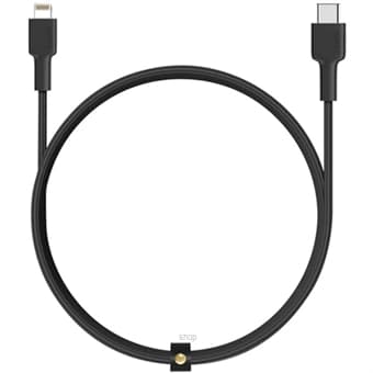 Aukey Impulse MFi Braided Nylon USB C to Lightning Cable 1M - CB-CL1